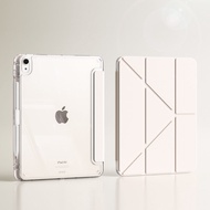 ZOYU | เคส iPad Air 6 Pro 2025 Acrylic ดูดซับแม่เหล็ก ไม่มีช่องใส่ปากกา สำหรับแท็บเล็ต Apple ขนาด 11