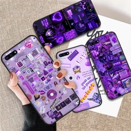 [Spot goods] Huawei Y6 Pro 2019 Y6 Prime Y6 2018 Y6P Y5 Aesthetic Purple Soft Case