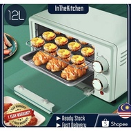 RegeMoudal 12L Mini Oven Electric Counter Top Oven Baking Murah Multifunctional Mini Electric Oven 6