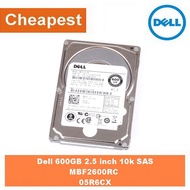 Dell 600GB 2.5 inch 10k SAS HDD Hard Drive MBF2600RC 05R6CX