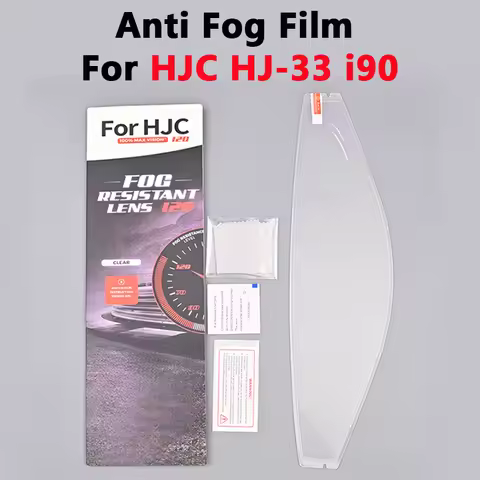 For HJC HJ-33 i90 Helmet Visor Anti Fog Film Lens Shield Motorcycle Accessories Fits M-XXL Size Anti