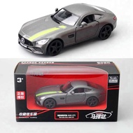 Yufeng Marco 17cm Alloy Car Metal Children's Toy Model 1: 36 Mercedes-Benz AMG GTS Matte Color