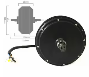 Electric Bike Powerful 48V 60V 72V 3000W-5000W QS Rear Wheel Hub Motor Brushless Gearless Motor for 