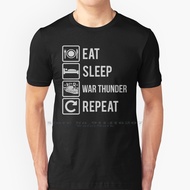 Eat , Sleep , War Thunder , Repeat T Shirt 100% Pure Cotton Warthunder War Thunder Wt For Gamer Gami