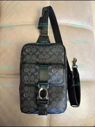 COACH 手袋 銀包 背囊 禮物 【新款】COACH蔻馳378 380男士經典標志BECK斜挎包單68