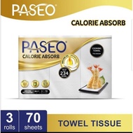 Paseo Cooking Towel/Kitchen Tissue 1 pack 3 Rolls/1 roll = 70 sheets (sheets).