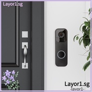 LAYOR1 Video Doorbell Plate, Universal Metal Doorbell Back Plate, Replacement Easy Install Durable Video Camera Mounting Bracket for Blink