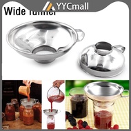 Leak Wide-Mouth Can Wide Mouth Funnel Stainless Steel Canning Funnel Food Pickles Jam Funnel