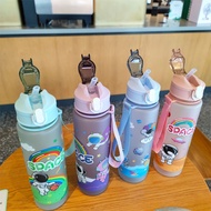 450ml/800ml Summer Portable Water Bottle Cup Outdoor Portable Water Bottle Cup