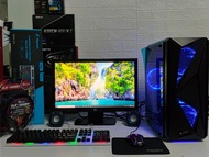 คอมพิวเตอร์ครบชุดรวมจอ CPU I3 9100F/RAM 16GB/GTX 1660 6GB/SSD 256GB เล่นได้ทุกเกมส์บนโลก!!! สตรีมเกม