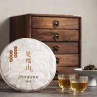 【百年古樹茶】2019年雲南曼糯山生普洱茶 生普 357g 普洱茶餅