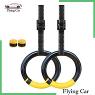[Lzdjfmy2] Gymnastics Rings Training Rings Adjustable Portable Non Rings Exercise Rings for