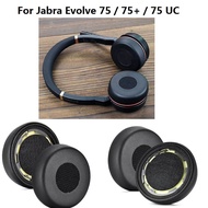 Ear pads For Jabra Evolve 75 / 75+ / 75 UC Headphones Replacement Ear cushions soft memory foam ear 