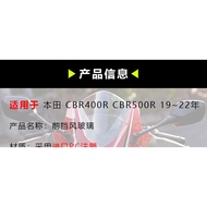 Suitable for Honda CBR400R CBR500R Windshield 19-20 Windshield Front Windshield Deflector