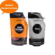 Matrix Opti Straight Smoothing Cream Hair Straightening Cream Step 1 500ML + Step2 500 ML - MATRIX R