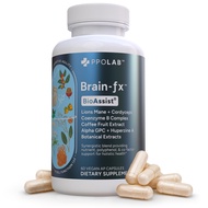 BioAssist® Brain-fx Nootropic Memory Focus Brain Support Clean Certified® Lions Mane B12 Folate Alph