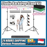 🇸🇬 SELLER - 2x3m Backdrop stand background stand Heavy duty studio equiment adjustable stand photogr