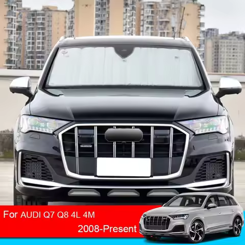 For Audi Q7 Q8 4L 4M 2008-2025 Car Sunshades UV Protect Cover Side Window Curtain Sun Shade Visor Wi