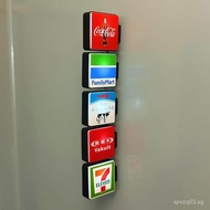 ⭐⭐Japan Japan 711 Family Mart Rosen Convenience Store Light Plate Refrigerator Stickers Magnet Creat