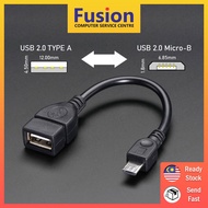 OTG USB Cable Micro USB Male to USB Female OTG USB Cable Connection Converter *support OTG Printer* 