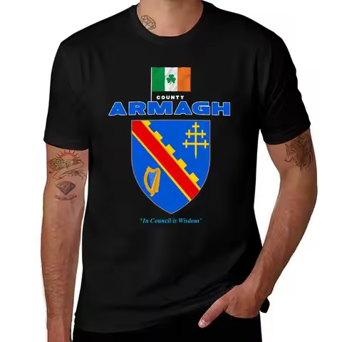 County Armagh Ireland - Official Crest T-Shirt Moisture Wicking Athletic T-Shirt