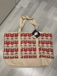 ❤️🤍Uniqlo SPRZ NY Andy Warhol Campbell's Soup Tote Bag $199 now $120 - Brand new 