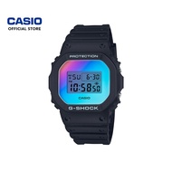 Casio G-Shock Iridescent Series DW-5600SR-1 Black Resin Band Men Sports Watch