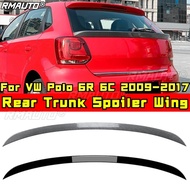 For VW Polo 6R 6C 2009-2017 Body Kit Rear Trunk Spoiler Rear Trunk Wing Trunk Wing Trunk Spoiler Rea