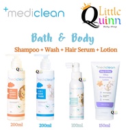MEDICLEAN 3in1 Body Wash Lotion Shampoo Hair Serum