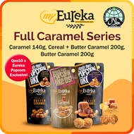 [Eureka Caramel Series] Caramel 140g + Cereal+Butter Caramel 200g + Butter Caramel Popcorn Pack 200g