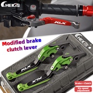 Chekis for Kawasaki KLX125 KLX150 KLX230 KLX300 KLX400 Modified adjustable brake clutch lever anti-f