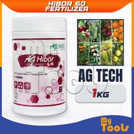 Mytools AG Tech 1kg Hibor 60 Boron Micro Nutrients | Fertilizer Baja AB Sayur Daun Buah Fertigasi Hy