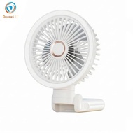 [Jzvphq] USB Re Energizable Grip Fan 5000 mAh Foldable Grip Fan Beige 6inch 5000mah