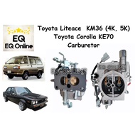 Toyota Liteace KM36 (3K,4K,5K,7K) Toyota Corolla KE70 Carburetor NEW  ***2 Month Warranty***