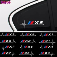 2pcs Car Windows Sticker For BMW X1 X2 X3 X4 X5 X6 X7