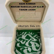 Kiswah Makam Nabi Muhammad Sertifikat