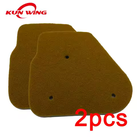 2PCS Motorcycle Air Filter Sponge for Yamaha 2 Stroke Jog 50 Mach 50 G AEROX 50 YQ50 CY50 JOG50 2T 3