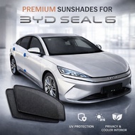 BYD SEAL 6 Magnetic Sun Shade ready stock！！！
