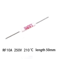 Ceramic Thermal Fuse Tube for Rice Cooker RF250V 10A 210C