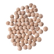 GB 75Pcs Bingo Game Balls Engraved Letters Number Easy Read Bingo Balls