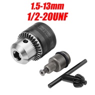 CASTA Drill Chuck Tanpa Kunci 3 Pilihan Ukuran 0.8–13mm Kepala Bor Serbaguna untuk Bor Listrik & Cor