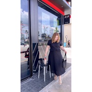 Black Dress For Chubby Women Size 42-47 Inches