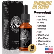 Arthur Beard Oil - Penumbuh Brewok Jenggot Jambang Alis dan Rambut BPOM