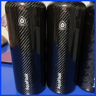 ﹍ ◸ ♆ AQUAFLASK 40oz REAL CARBON LODI I CUSTOMIZED / FREE BOOTS