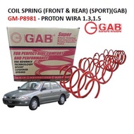 COIL SPRING (FRONT & REAR) (SPORT)(GAB) GM-P8981 - PROTON WIRA 1.3,1.5