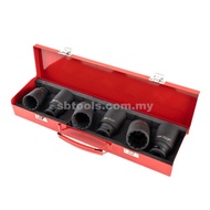SB Tools 12 Point Drive Shaft Socket Set (30mm-36mm)