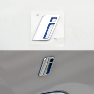 i Lettering Sticker Fender Rear Badge Logo Emblem For BMW X5 40e Hybrid i8 i3 2013-2018