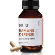 IMUNI Allergy Support & Immune Defense | Quercetin Supplement | Seasonal Allergy Support | Supports 