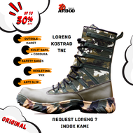 ArbooFootwear Sepatu PDL Loreng TNI Kostrad Marpat Army Jatah Terbaru 2023 Dinas Lapangan Tentara