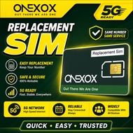 ONEXOX Sim Card Replacement